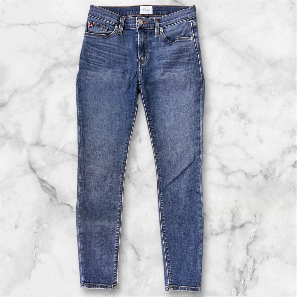 Hudson Natalie super skinny denim jeans sz 25 euc, 014